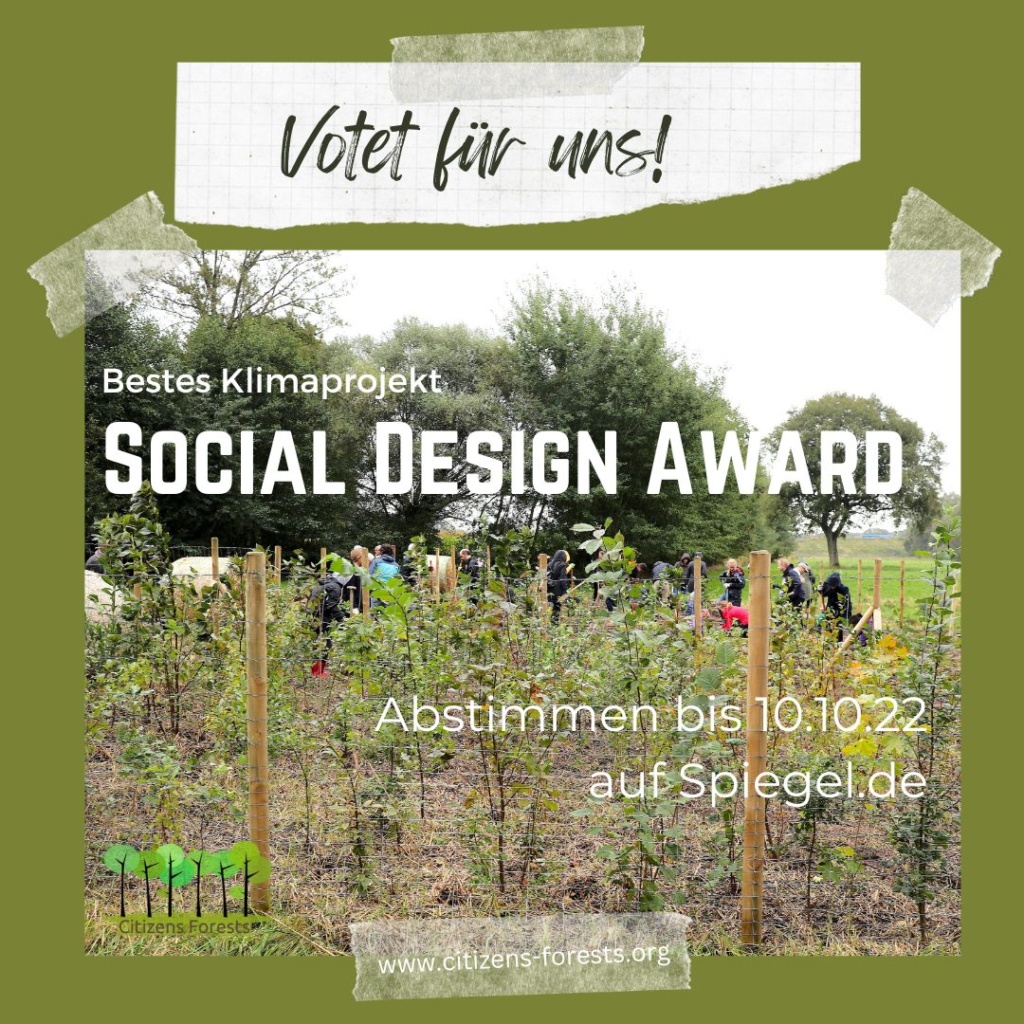 Votet für uns: Social Design Award 2022
