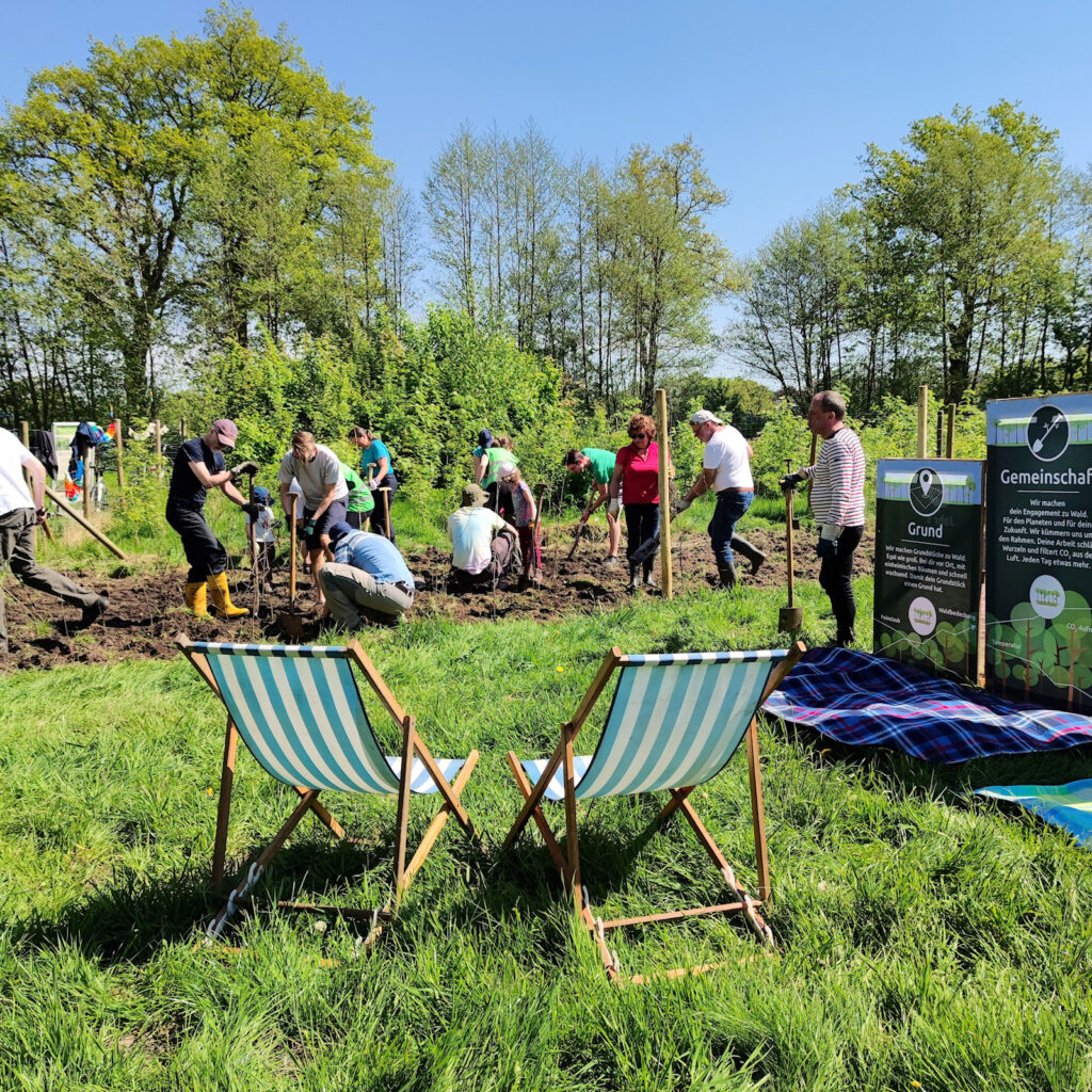 Pflanzaktion in Bönningstedt – fertig bepflanzt