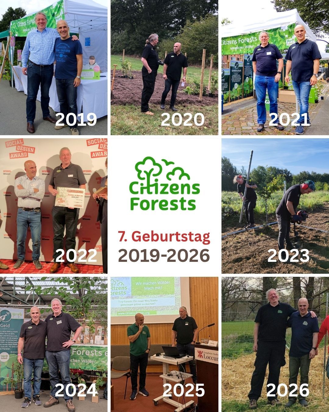 7. Geburtstag Citizens Forests
