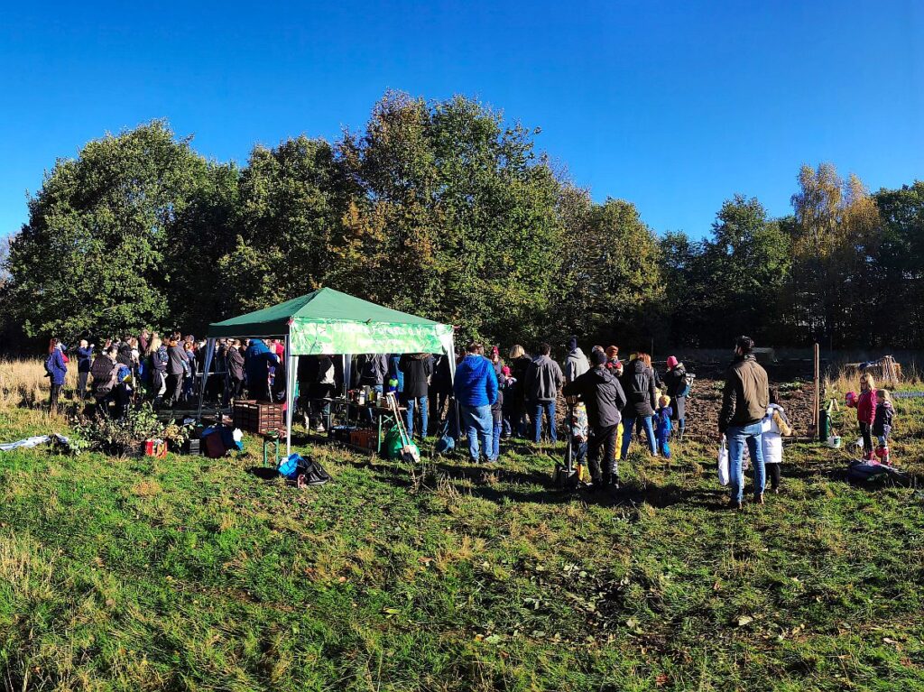 Aufforstungsprojekt in Halstenbek