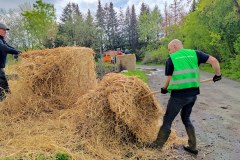 Stroh zum Mulchen